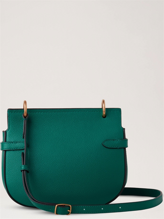 Mulberry Small Amberley Satchel Malachite Small Classic Grain